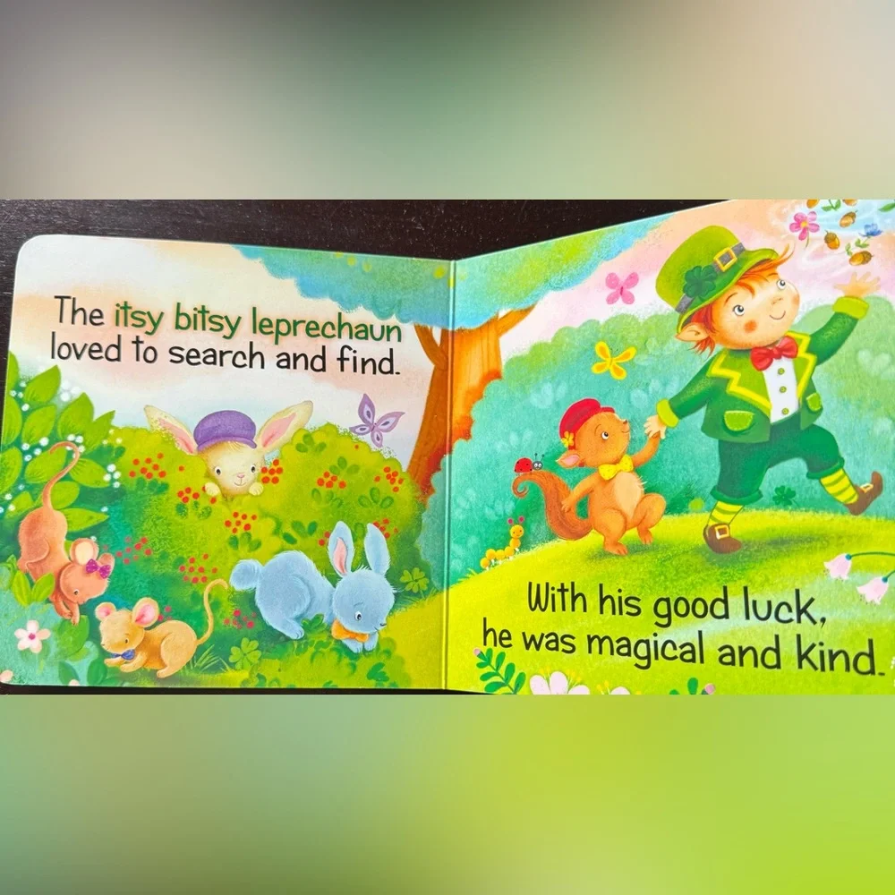 The Itsy Bitsy Leprechaun by Jeffrey Burton